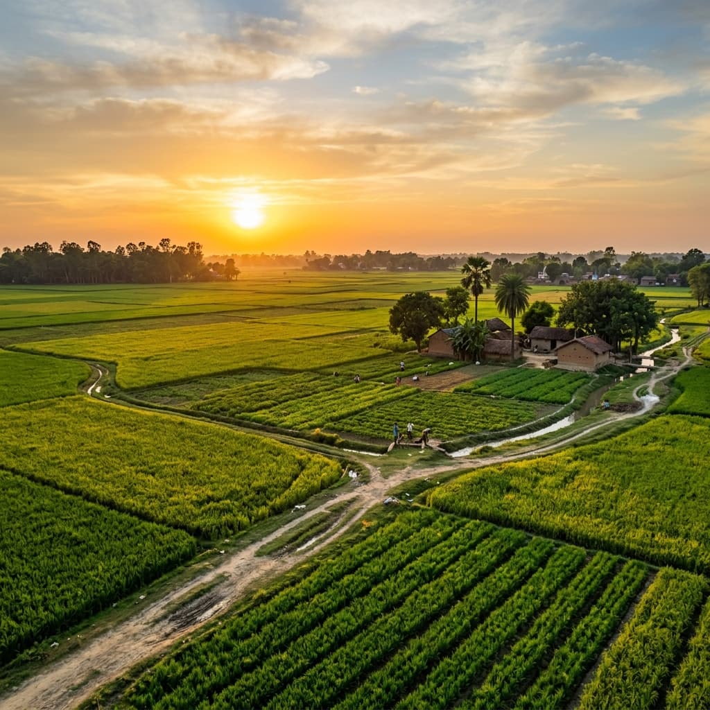 Bihar Agriculture Farmland